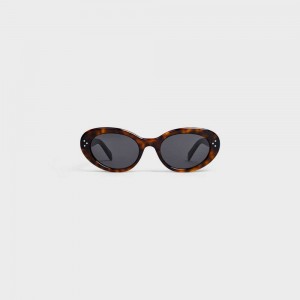 Celine Cat Eye S193 In Acetate Zonnebril Bruin | CL-592422