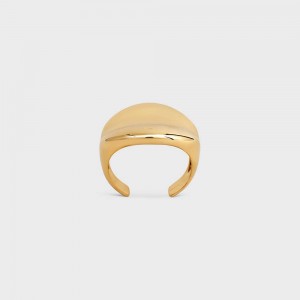 Celine Formes Abstraites Cosmos Cuff In Brass With Gold Finish Armbanden Goud | CL-592226