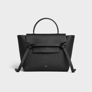 Celine Micro In Grained Calfskin Heuptas Zwart | CL-593061