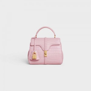 Celine Mini In Porosus Crocodile 16 Lichtroze | CL-593274