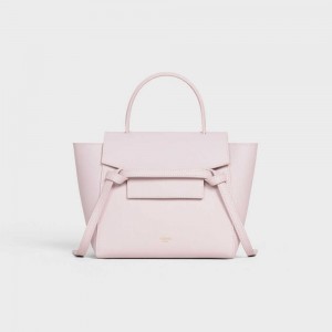 Celine Nano In Grained Calfskin Heuptas Lavendel | CL-593060