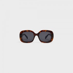 Celine Triomphe 10 In Acetate Zonnebril Rood | CL-592397