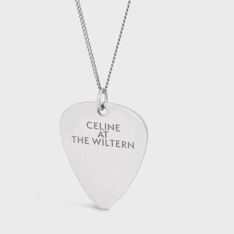 Celine At The Wiltern Mediator In Brass With Rhodium Finish Kettingen Zilver | CL-591661