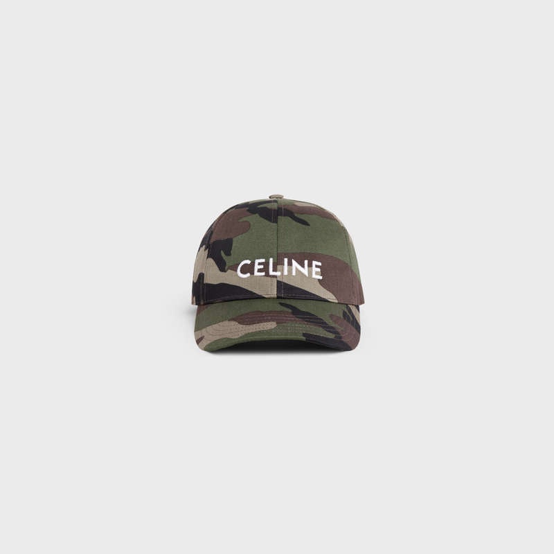 Celine Baseball In Katoenen Pet Camo | CL-591693