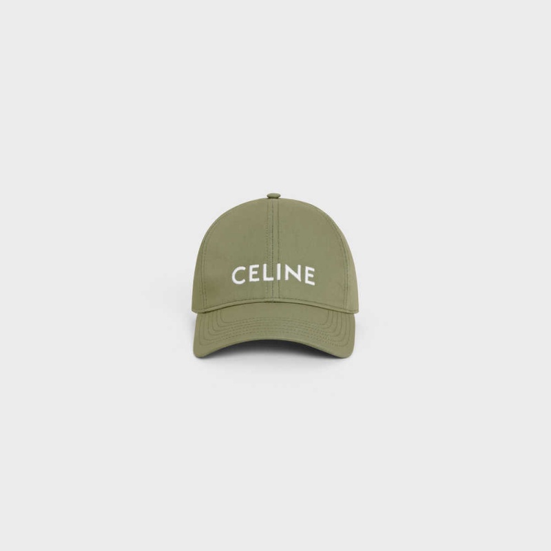 Celine Baseball In Katoenen Pet Mosterdgeel | CL-592364