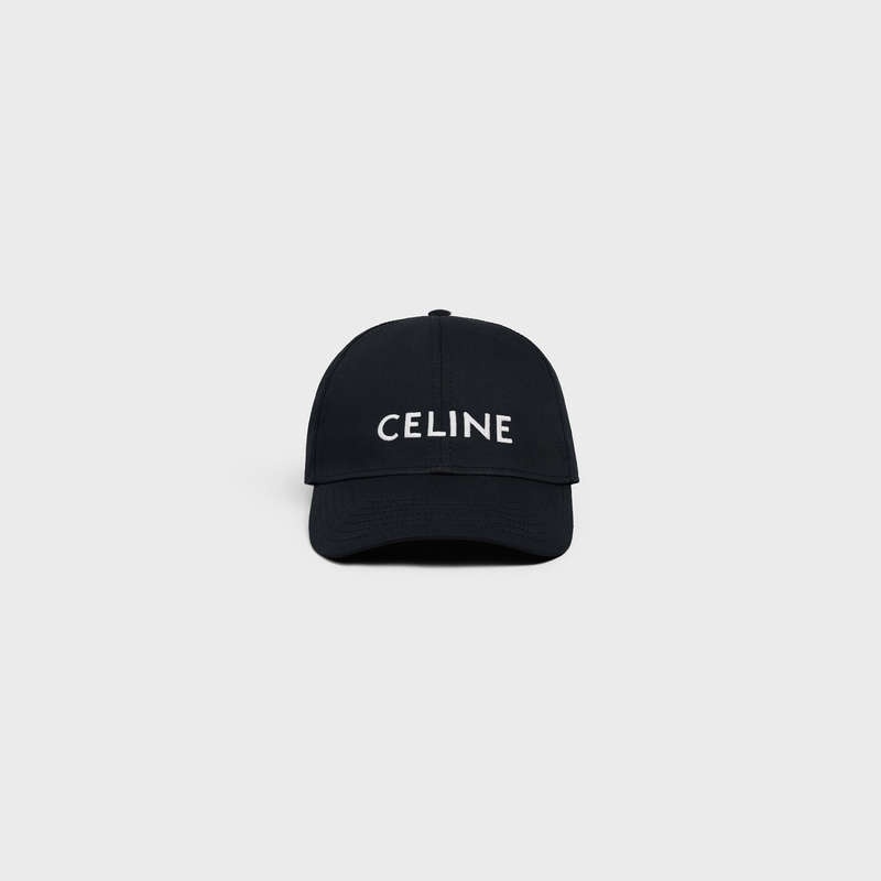 Celine Baseball In Katoenen Pet Zwart | CL-591688