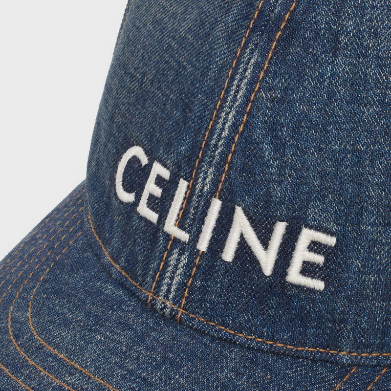 Celine Baseball In Union Wash Pet Lichtturkoois | CL-591690