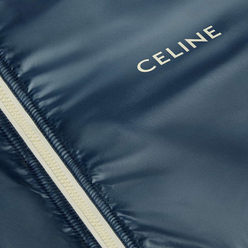 Celine Blouson In Lichtgewicht Nylon Blousons Donkerblauw | CL-591960