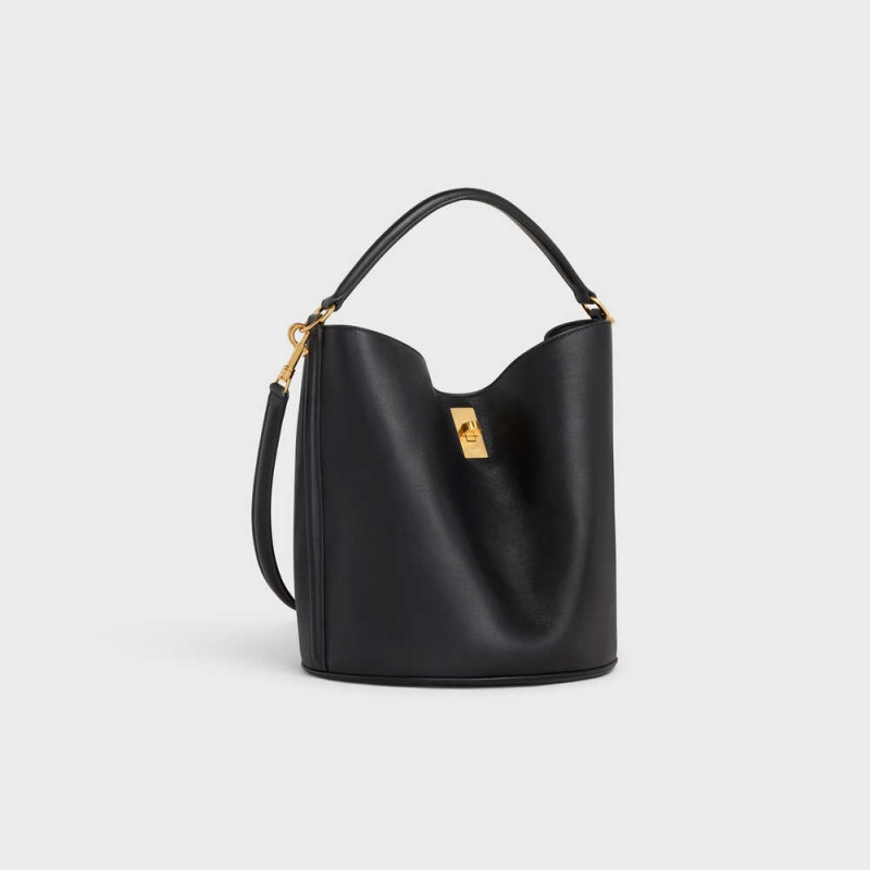 Celine Bucket Bag In Smooth Calfskin 16 Zwart | CL-593254