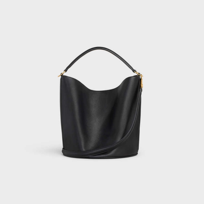 Celine Bucket Bag In Smooth Calfskin 16 Zwart | CL-593254