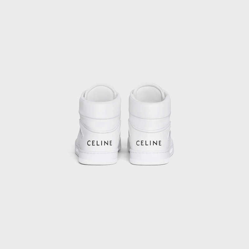 Celine C01 Z Trainer High In Calfskin Sneakers Wit | CL-591911