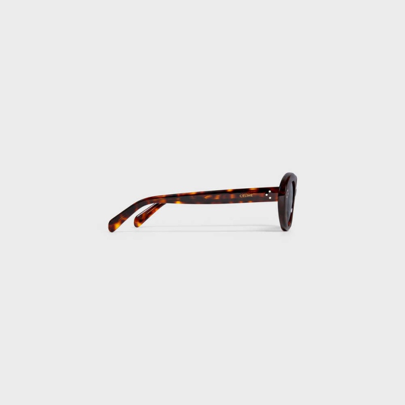 Celine Cat Eye S193 In Acetate Zonnebril Bruin | CL-592422