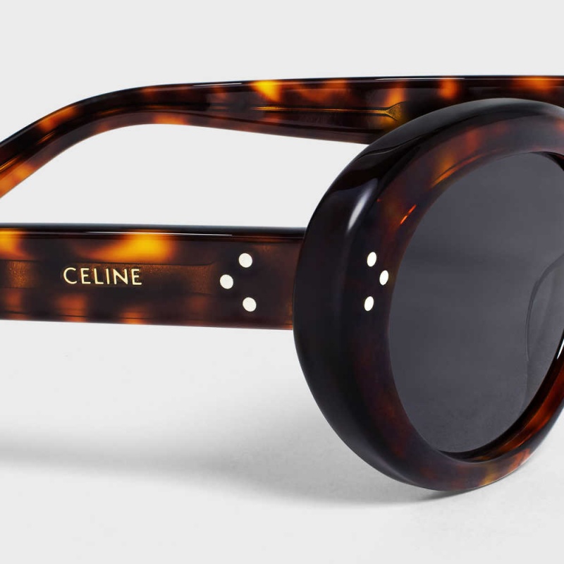 Celine Cat Eye S193 In Acetate Zonnebril Bruin | CL-592422