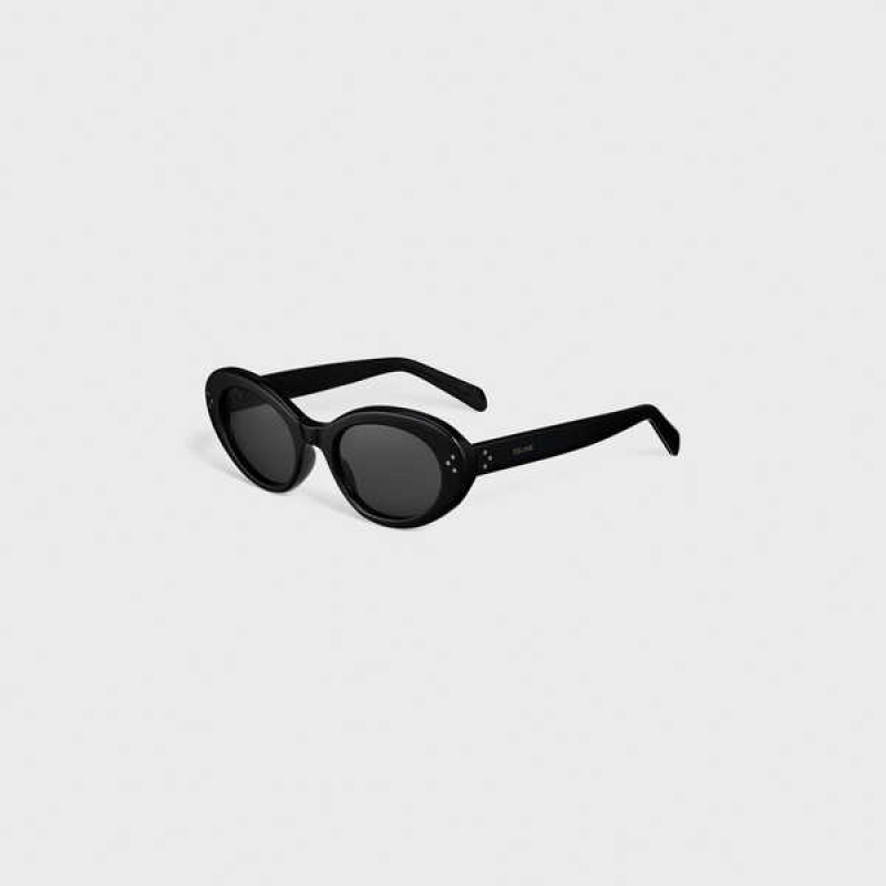 Celine Cat Eye S193 In Acetate Zonnebril Zwart | CL-592421