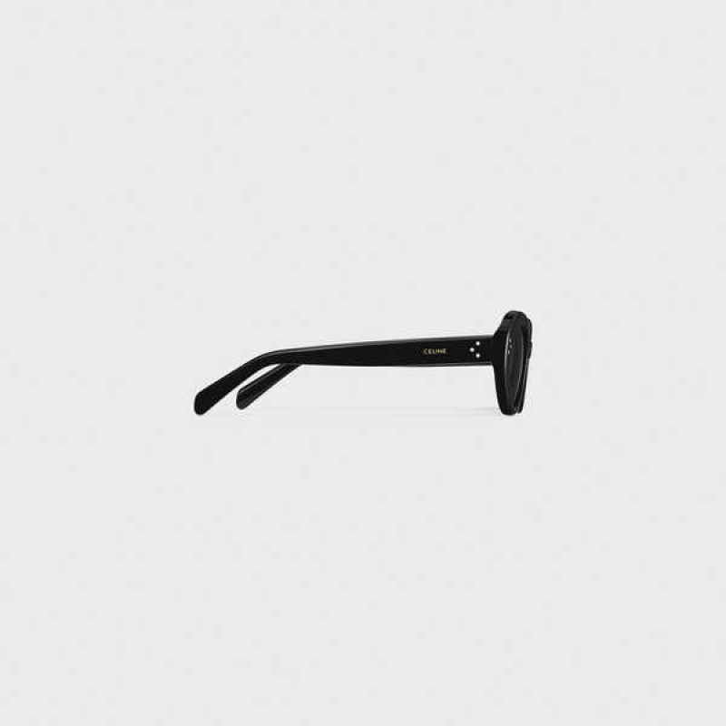 Celine Cat Eye S193 In Acetate Zonnebril Zwart | CL-592421