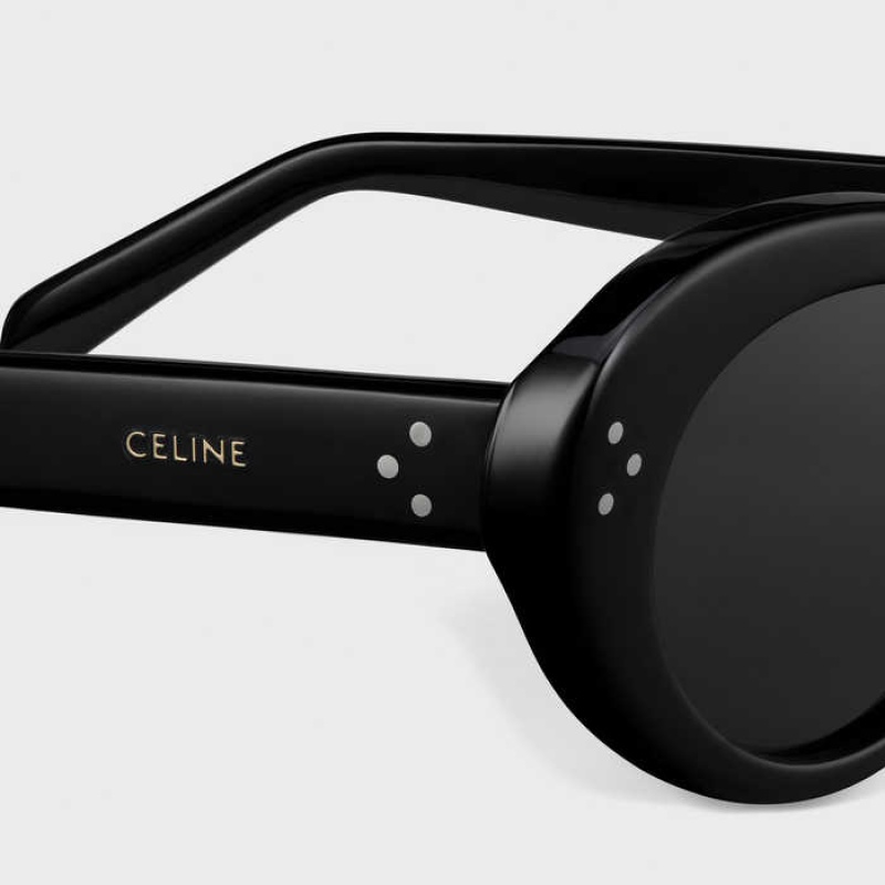 Celine Cat Eye S193 In Acetate Zonnebril Zwart | CL-592421