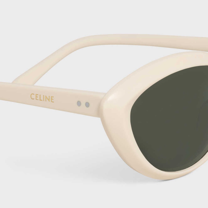 Celine Cat Eye S264 In Acetate Zonnebril Wit | CL-592387