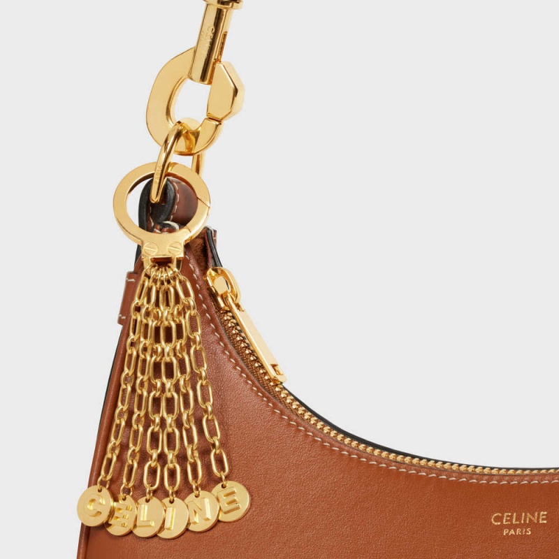 Celine Celine Medals Charm In Brass Kleine Lederwaren Goud | CL-592919