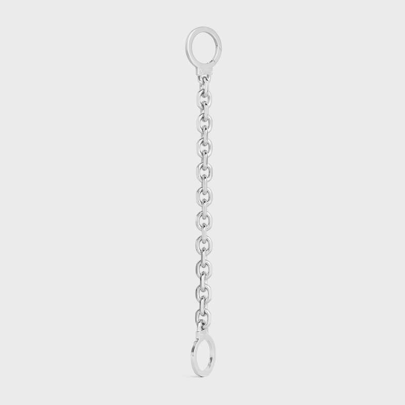 Celine ChaîNe Triomphe Golden Handcuff In Sterling Silver With Rhodium Finish Armbanden Zilver | CL-591657