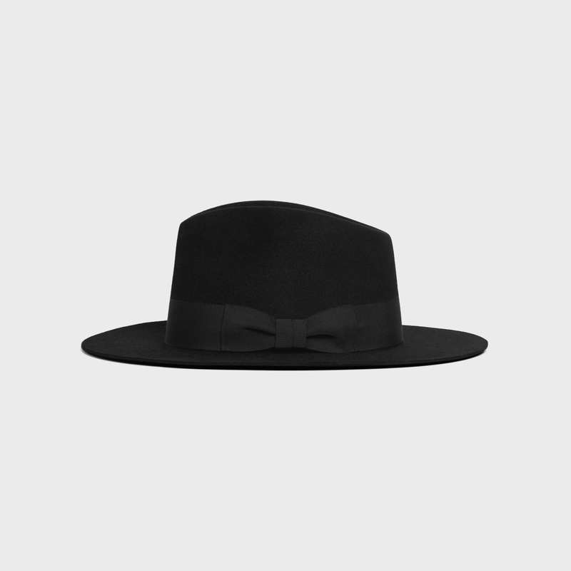 Celine Fedora In Felt Hoed Zwart | CL-591722