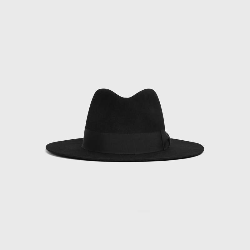 Celine Fedora In Felt Hoed Zwart | CL-591722