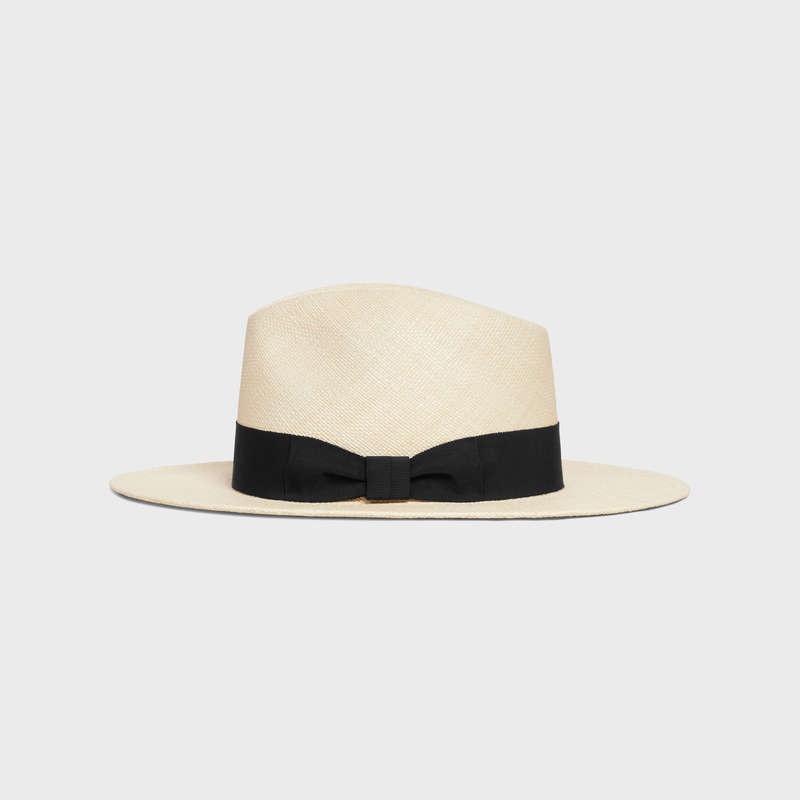 Celine Fedora In Straw Hoed Beige | CL-591723