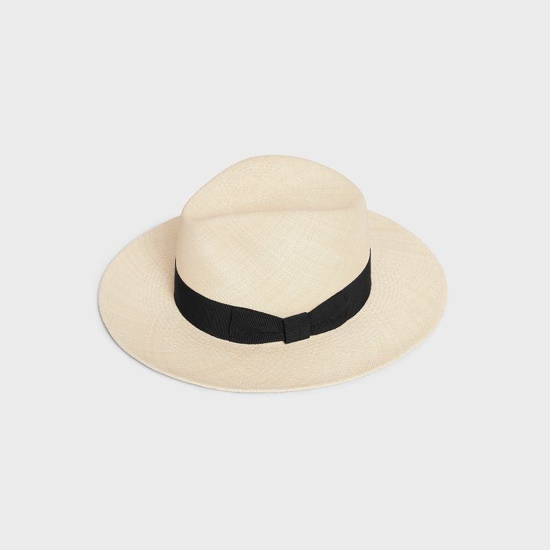 Celine Fedora In Straw Hoed Beige | CL-591723