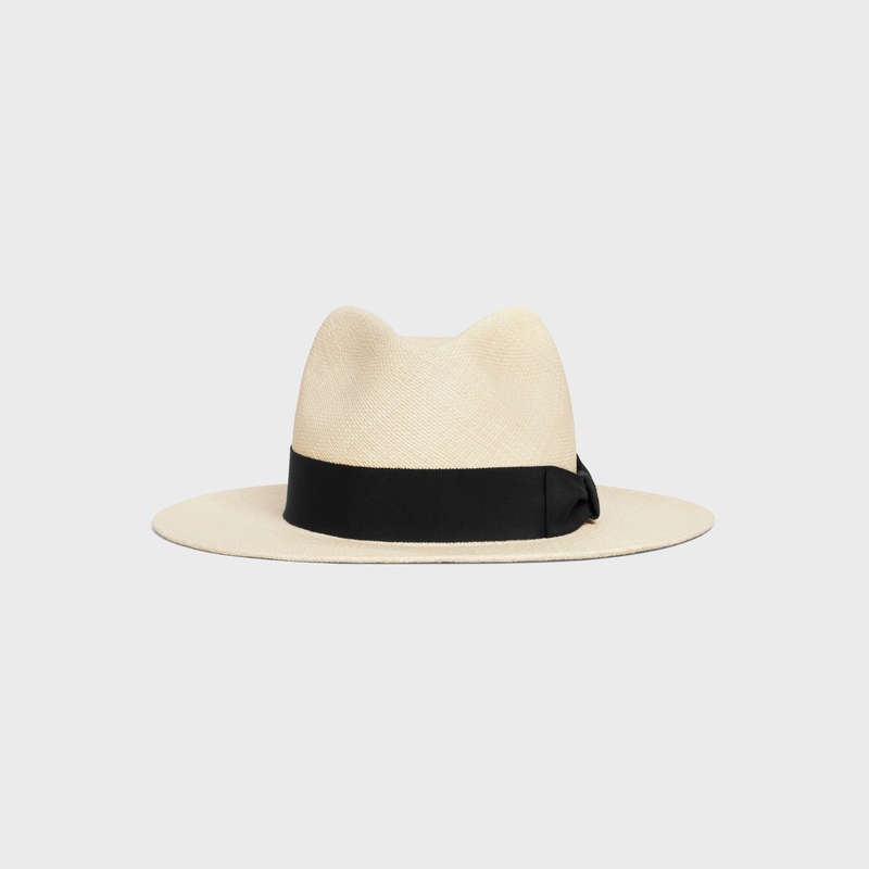 Celine Fedora In Straw Hoed Beige | CL-591723