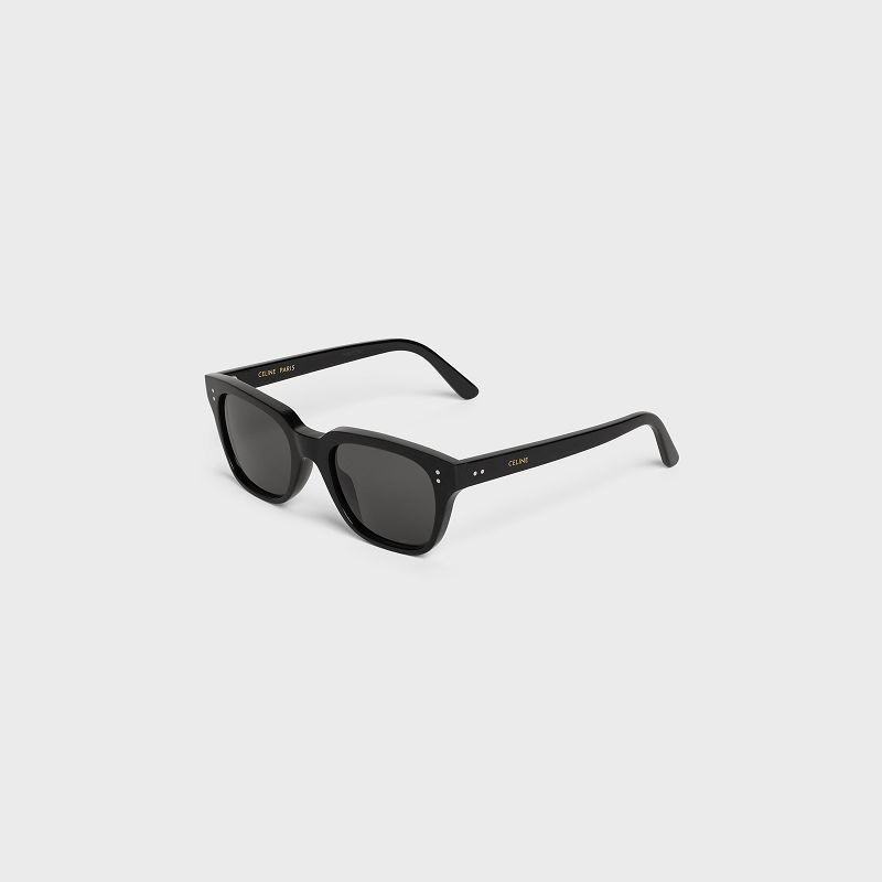 Celine Frame 04 In Acetate With Polarized Lenses Zonnebril Zwart | CL-591738