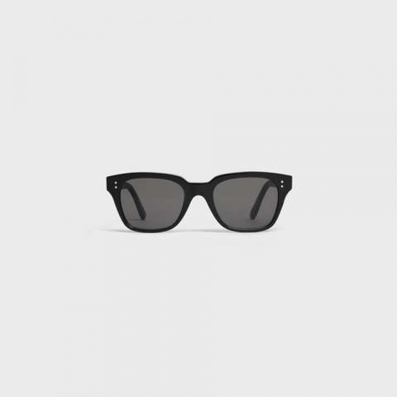 Celine Frame 04 In Acetate With Polarized Lenses Zonnebril Zwart | CL-591738