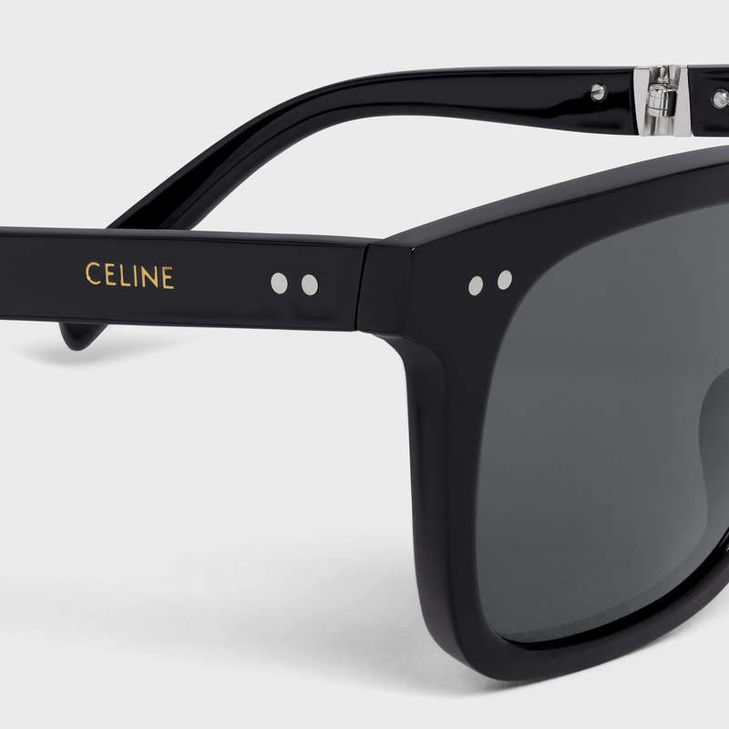 Celine Frame 44 In Acetate With Metal Zonnebril Zwart | CL-591734