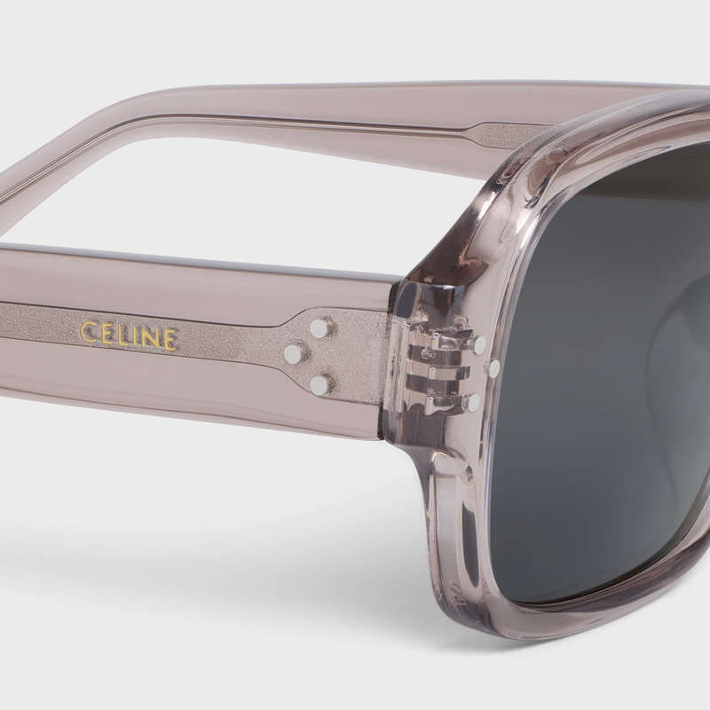 Celine Frame 49 In Acetate Zonnebril Grijs Bruin | CL-591730