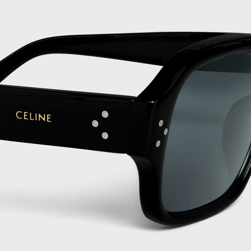 Celine Frame 49 In Acetate Zonnebril Zwart | CL-591728