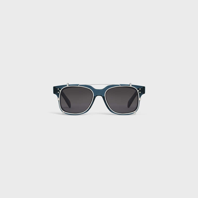 Celine Frame 51 In Acetate With Metal Zonnebril Blauw | CL-591733