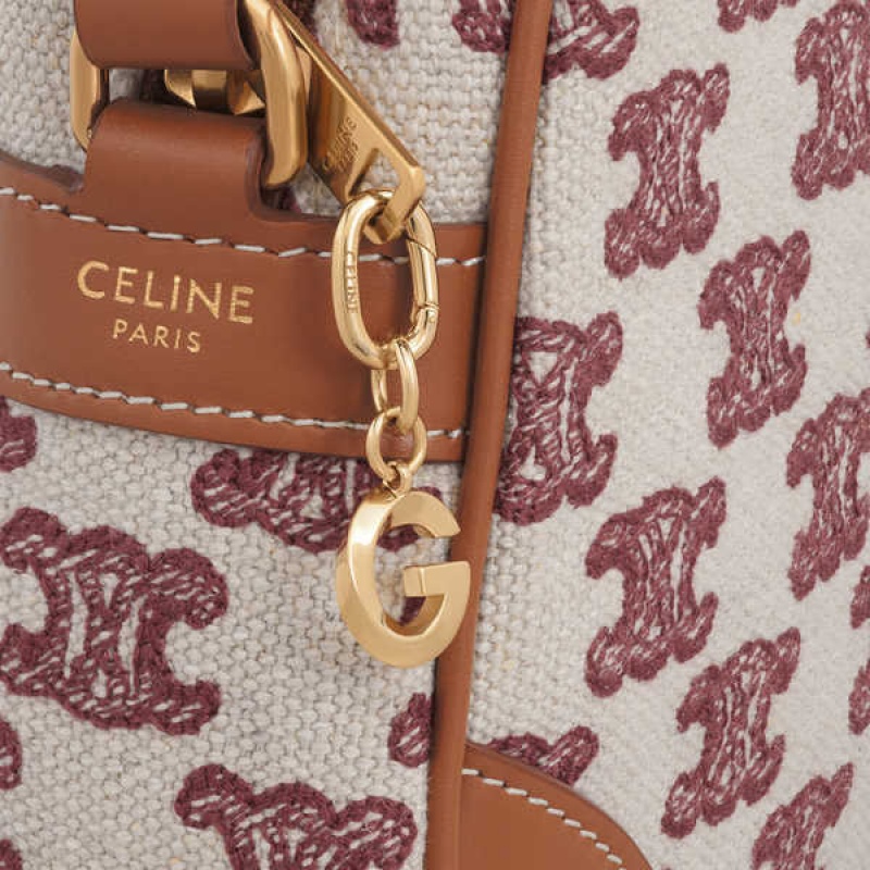 Celine G Charm In Brass Kleine Lederwaren Goud | CL-592928