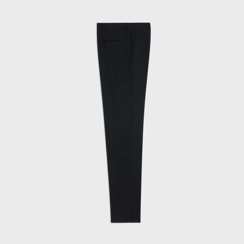 Celine Klassieke In Wol Gabardine Broek Zwart | CL-592020