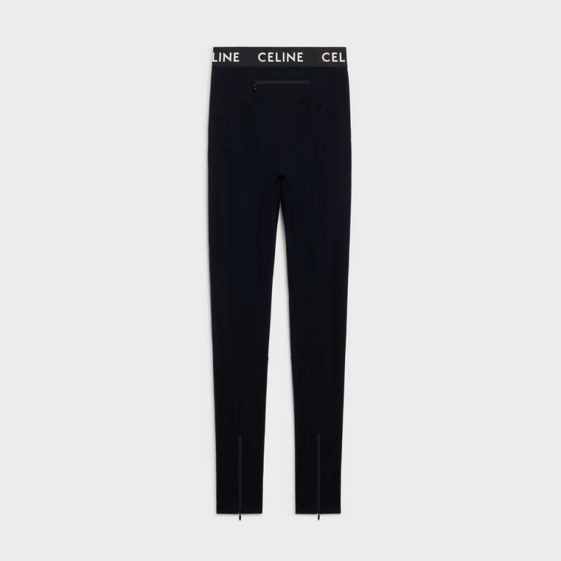 Celine Leggings Technical Jersey Korte Broek Zwart | CL-592754