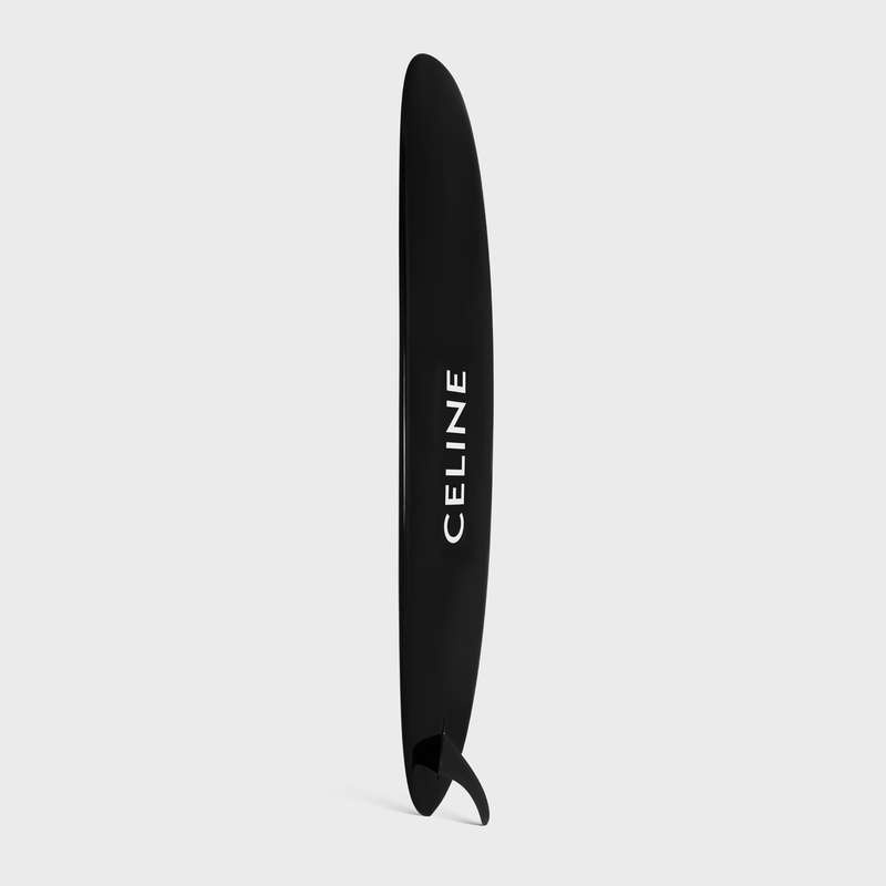 Celine Longboard With Celine Logo In Resin And Fiberglass Lifestyle Zwart Wit | CL-591680