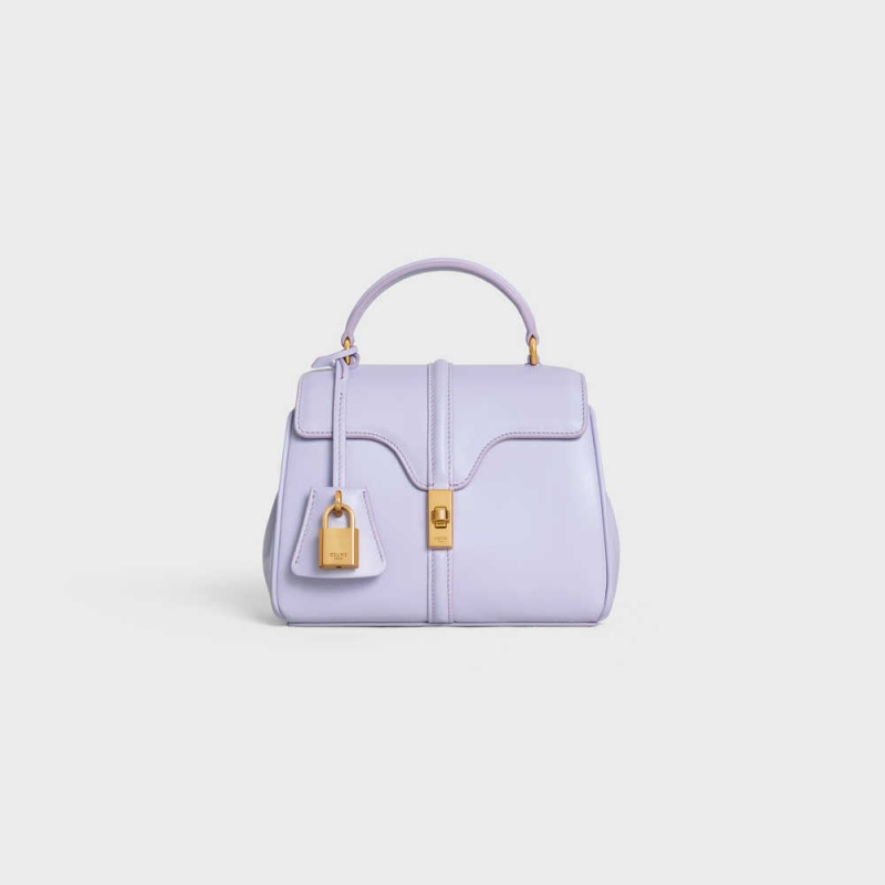 Celine Mini In Satinated Calfskin 16 Lichtlavendel | CL-593270