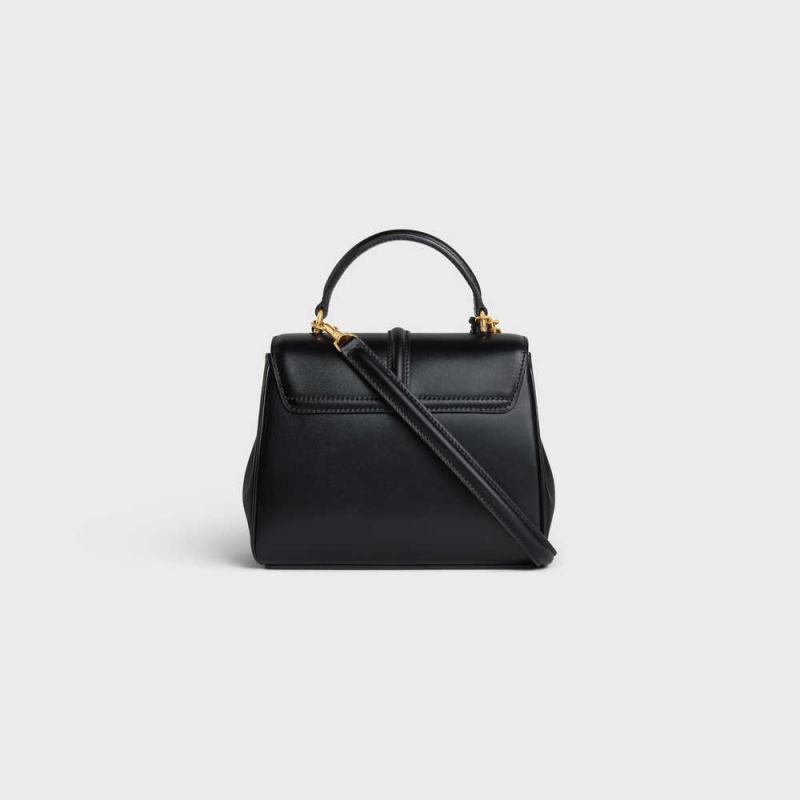 Celine Mini In Satinated Calfskin 16 Zwart | CL-593268