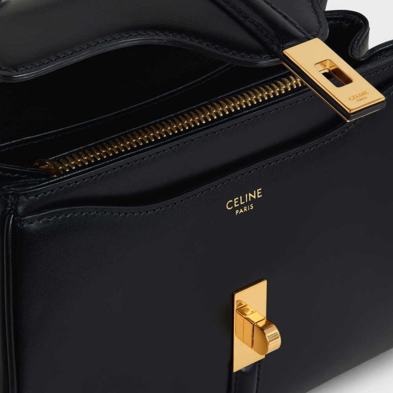 Celine Mini In Satinated Calfskin 16 Zwart | CL-593268