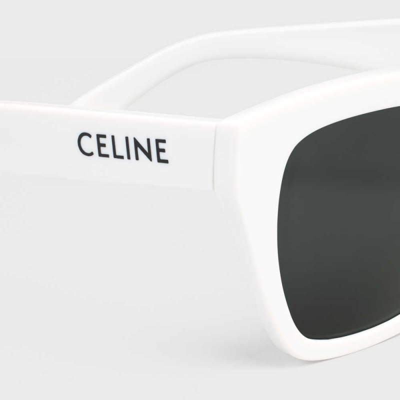 Celine Monochroms 03 In Acetate Zonnebril Wit | CL-592420