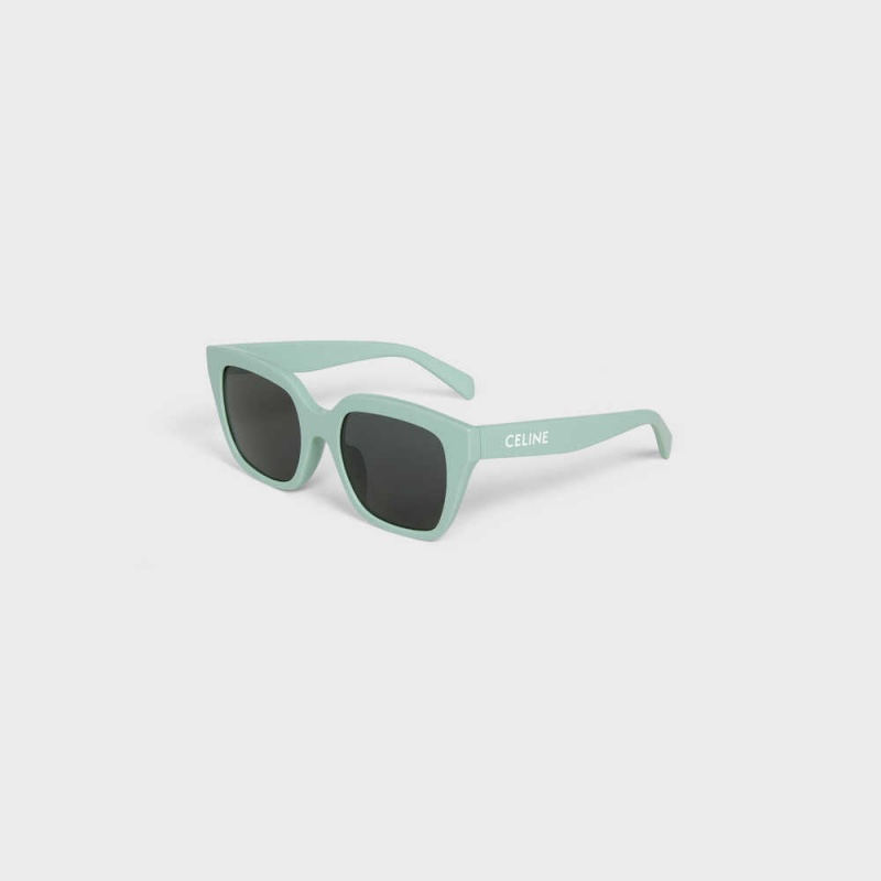 Celine Monochroms 03 In Acetate Zonnebril Mintgroen | CL-592418