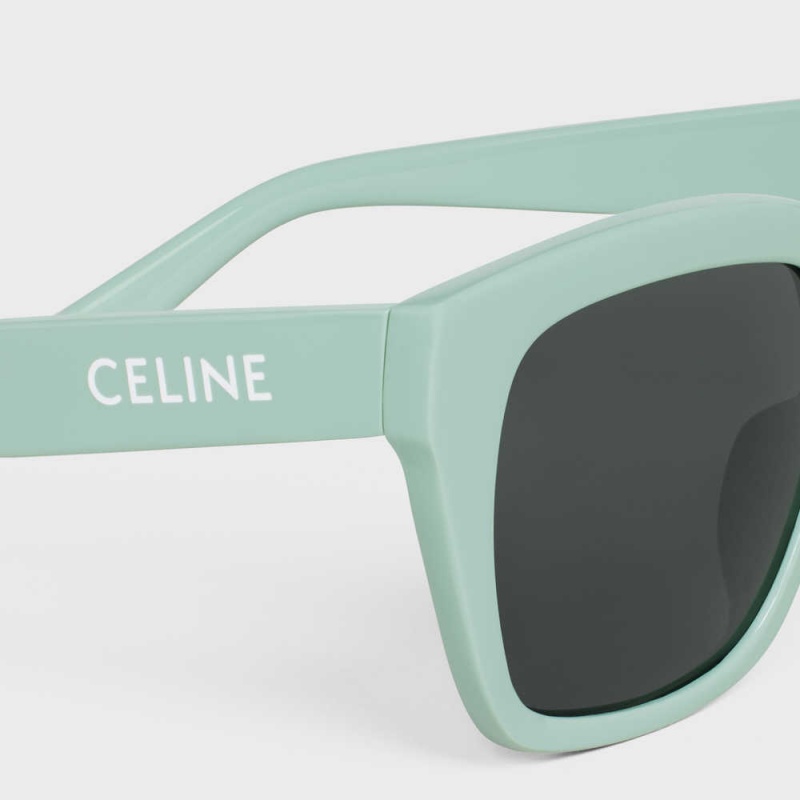 Celine Monochroms 03 In Acetate Zonnebril Mintgroen | CL-592418