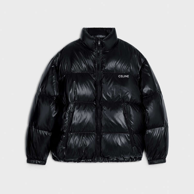 Celine Puffer In Lichtgewicht Nylon Blousons Zwart | CL-591971