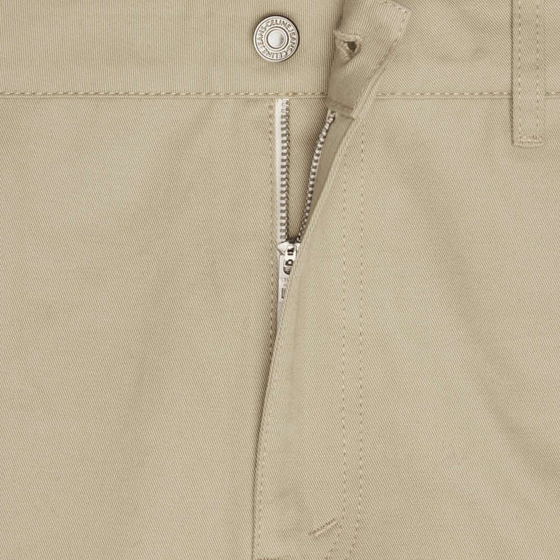 Celine Rechtdoor Chinos In Katoenen Twill Broek Lichtturkoois | CL-592064