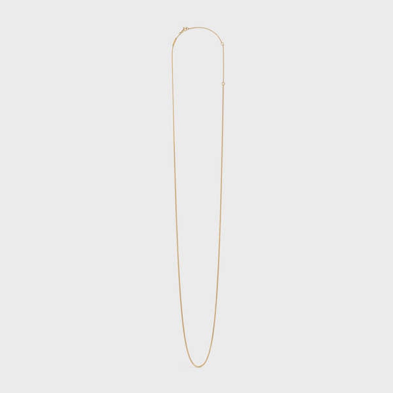 Celine Separables Chain In Brass With Gold Finish Kettingen Goud | CL-592262