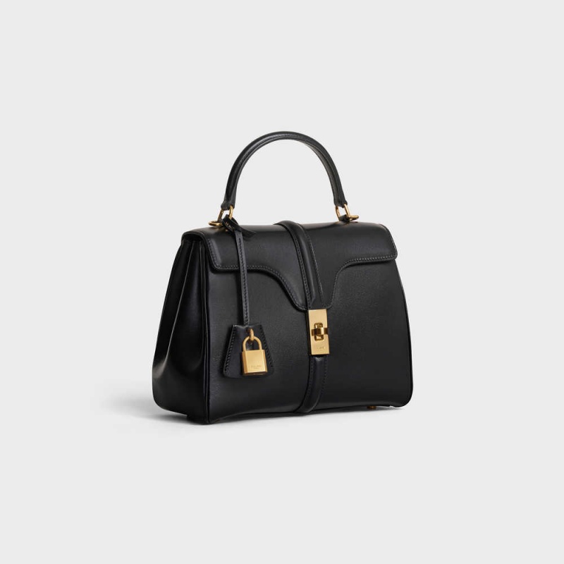 Celine Small Bag In Satinated Calfskin 16 Zwart | CL-593275