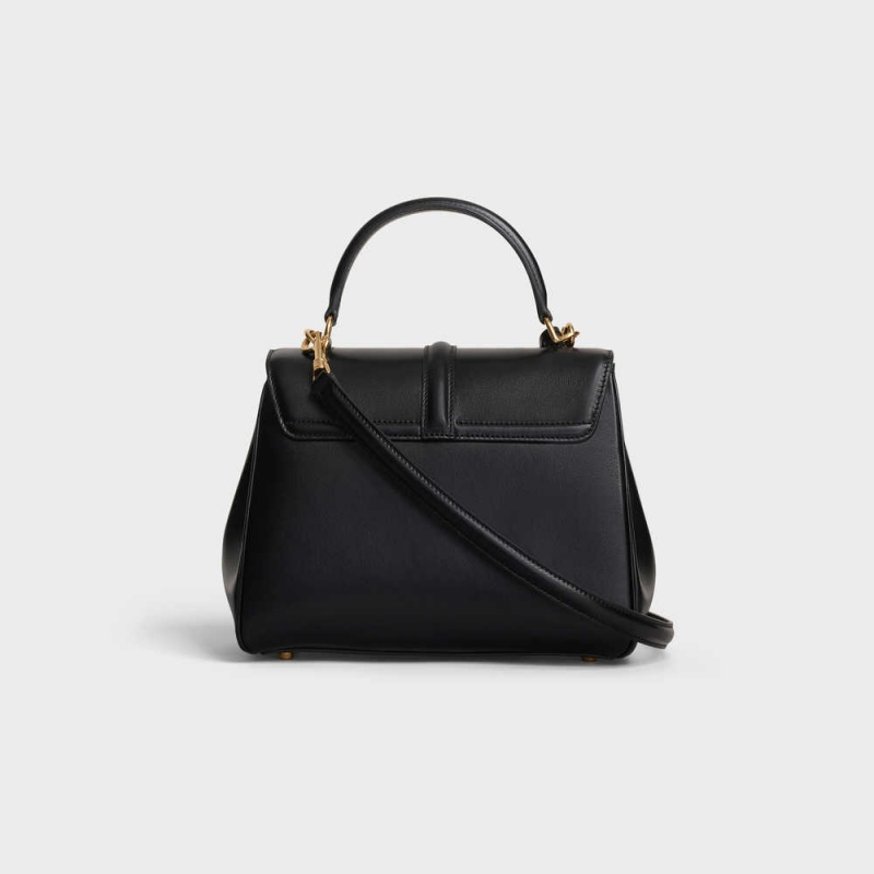 Celine Small Bag In Satinated Calfskin 16 Zwart | CL-593275