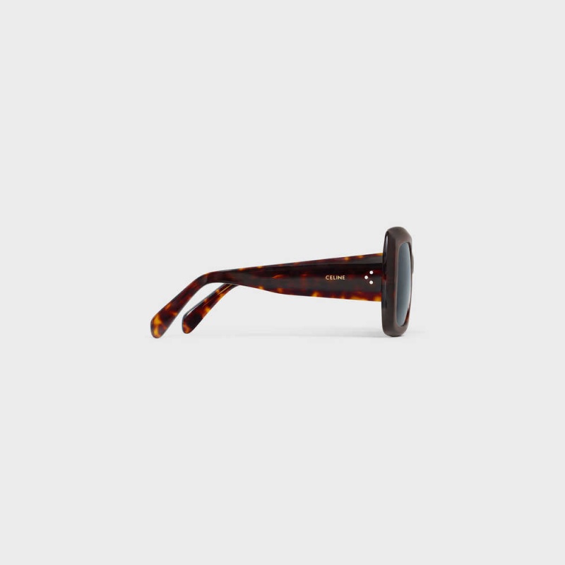 Celine Square S263 In Acetate Zonnebril Bruin | CL-592376